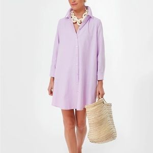Lavendar Oxford Harris Shirt Dress
POMANDER PLACE